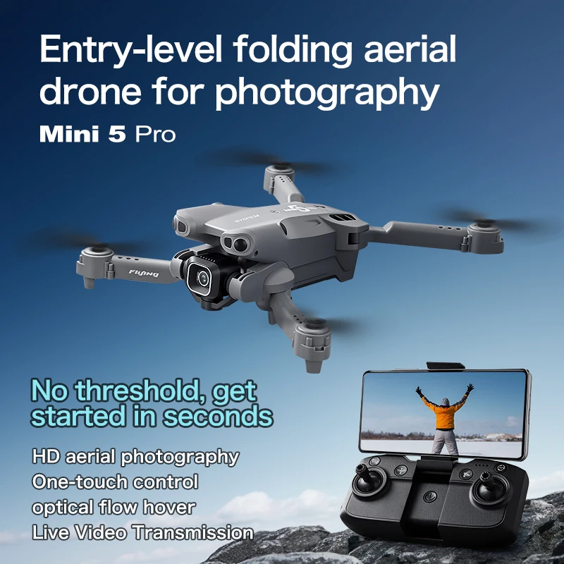 Lenovo MIni 5 Pro Drone 8K Aer - Drone Camera Professional ulasan dan harga